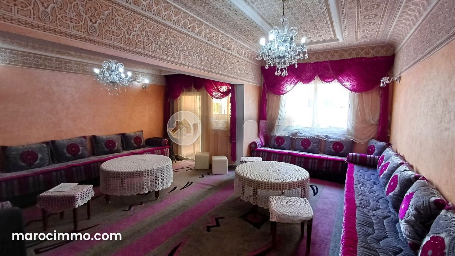 Furnished Apartment with Terrace in Maârif Extension, Casablanca — Casablanca