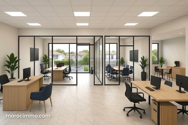 ODYSSIA MARINE Bureau à vendre 124 m² Tamaris Dar Bouazza — 3