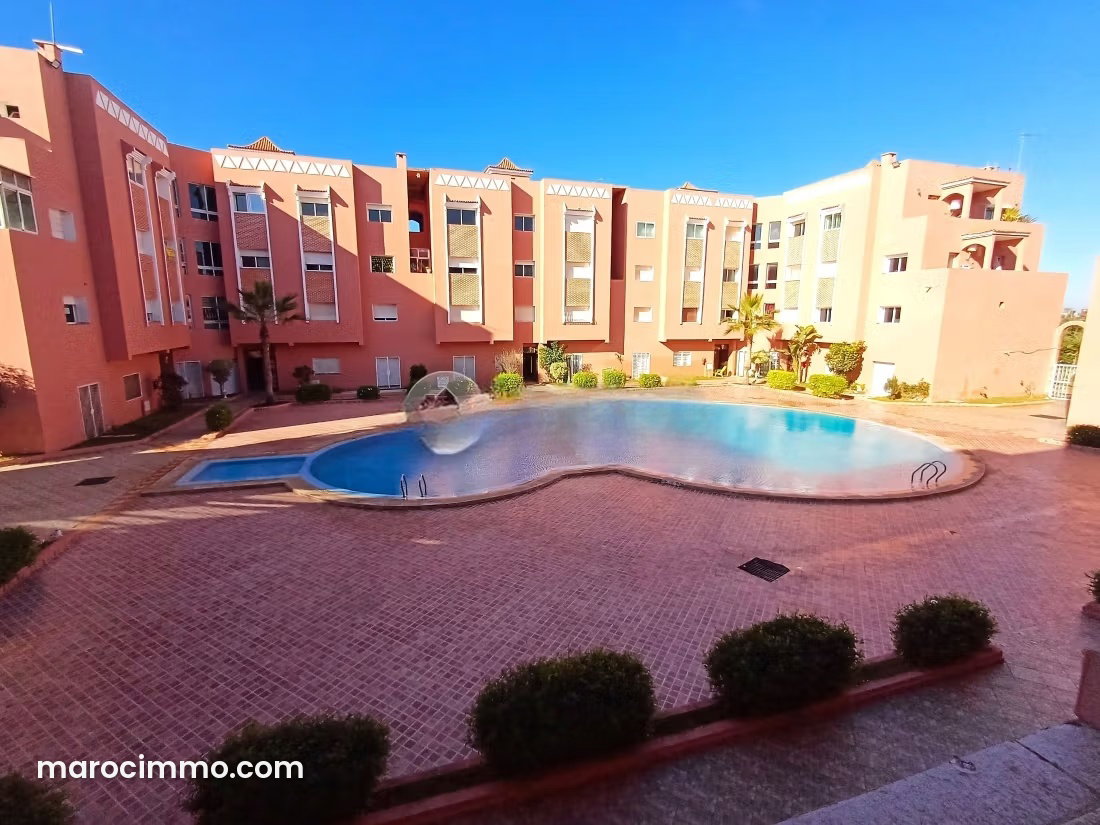 81 m² apartment with swimming pool in Berrechid, ideal for a family — Berrechid