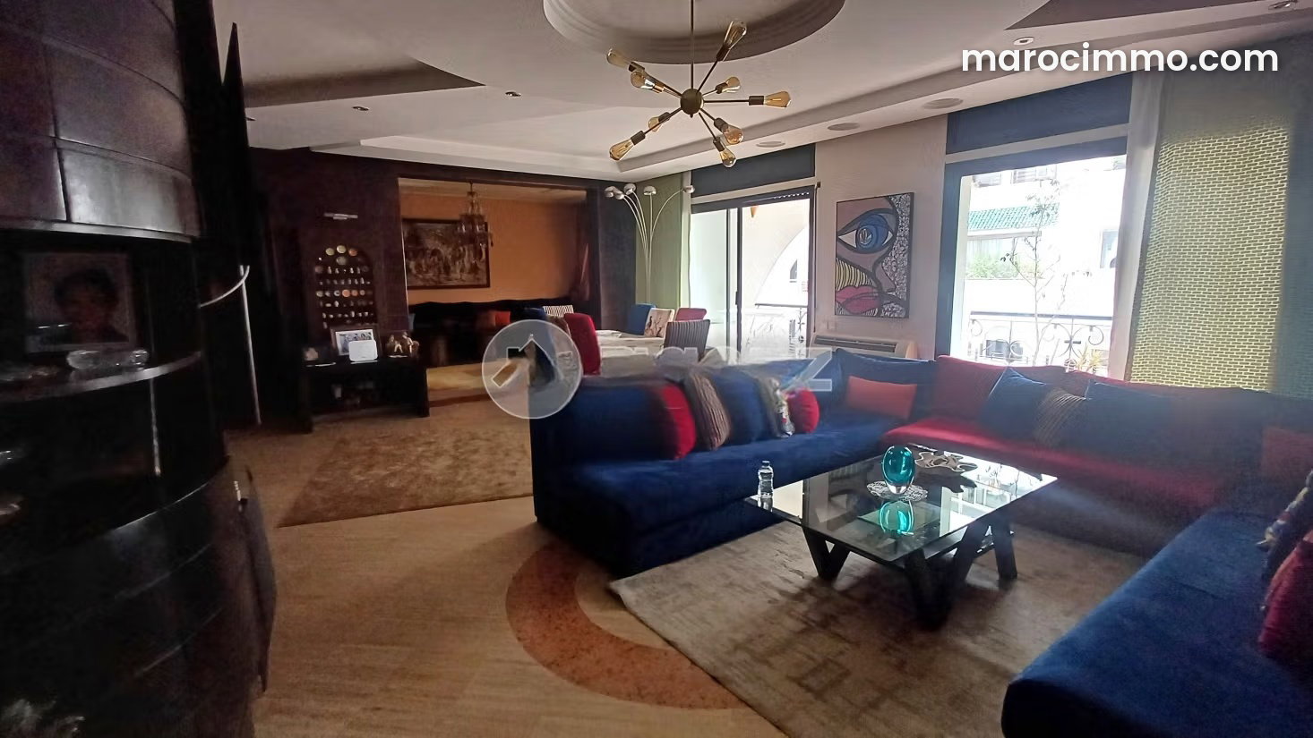 Appartement 261 m², 4 chambres, Racine, Casablanca à vendre — Casablanca