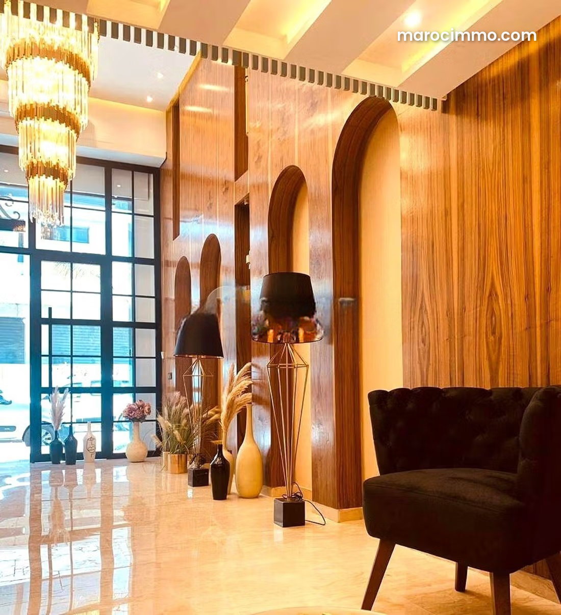 46 m² Commercial Premises, Les Princesses District, Casablanca — Casablanca