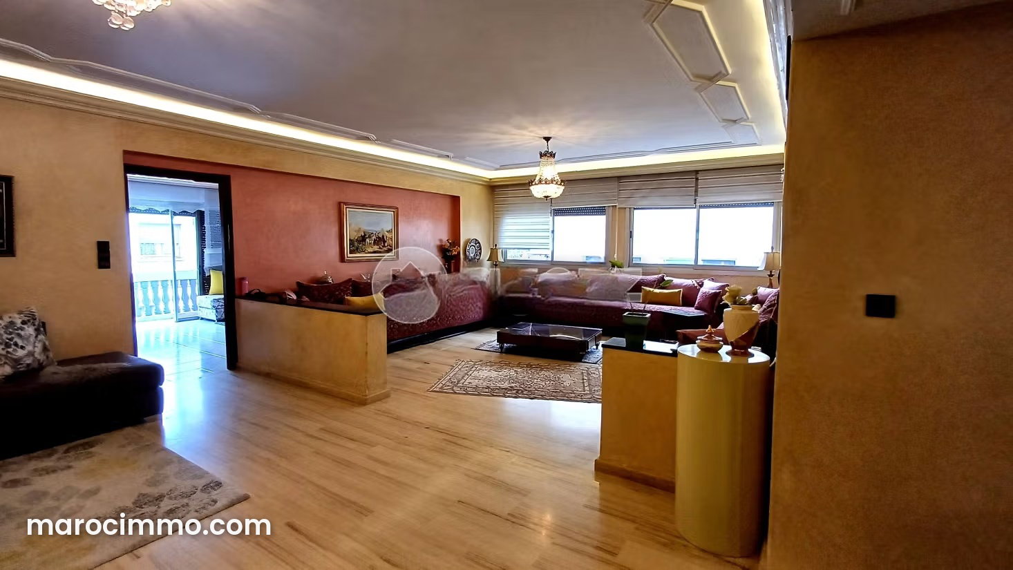 164 m² Apartment with Terrace in Alsace Lorraine, Casablanca — Casablanca