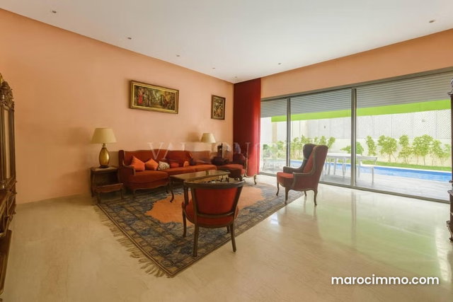 Vente villa 4chambres avec piscine Résidence fermée, Dar Bouazza — 4