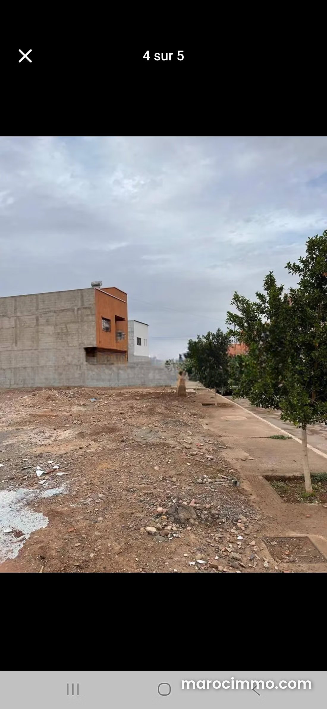 389 m² Plot on the Marrakech–Essaouira–Agadir Road for Sale — Marrakesh