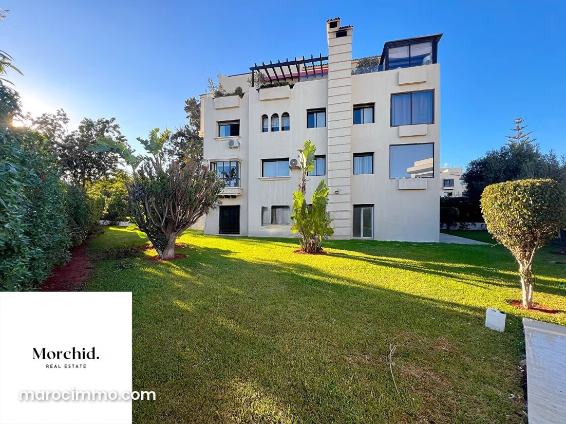 Appartement 183 m² avec jardin privatif, Aïn Diab, Casablanca — Casablanca