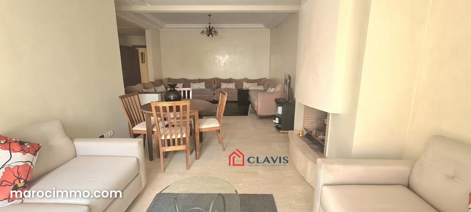 Appartement 100 m² avec terrasse à Bourgogne Casablanca — Casablanca