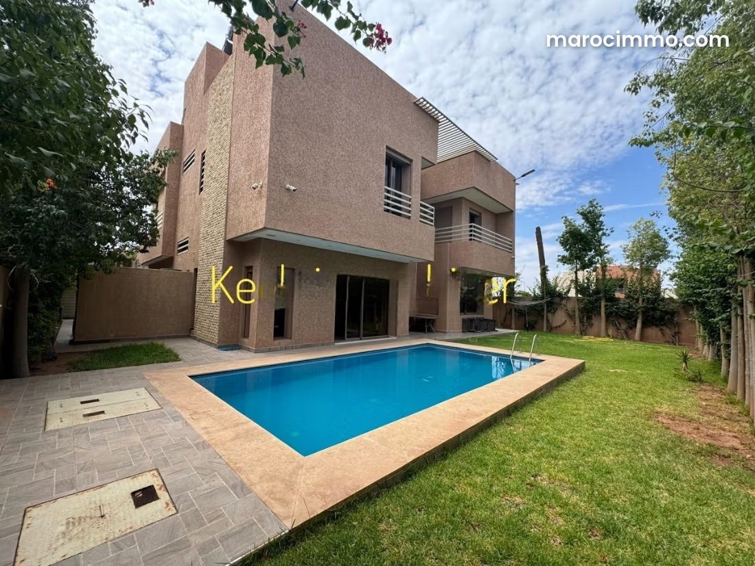 619 m² Villa with Pool and Mountain Views, Hay Targa, Marrakech — Marrakesh