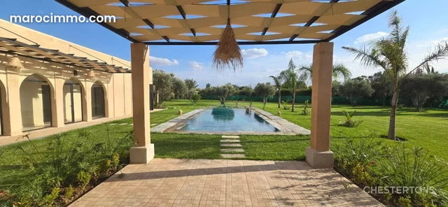 Jolie villa Arabo Andalou route de Ouarzazate Marrakech — 5