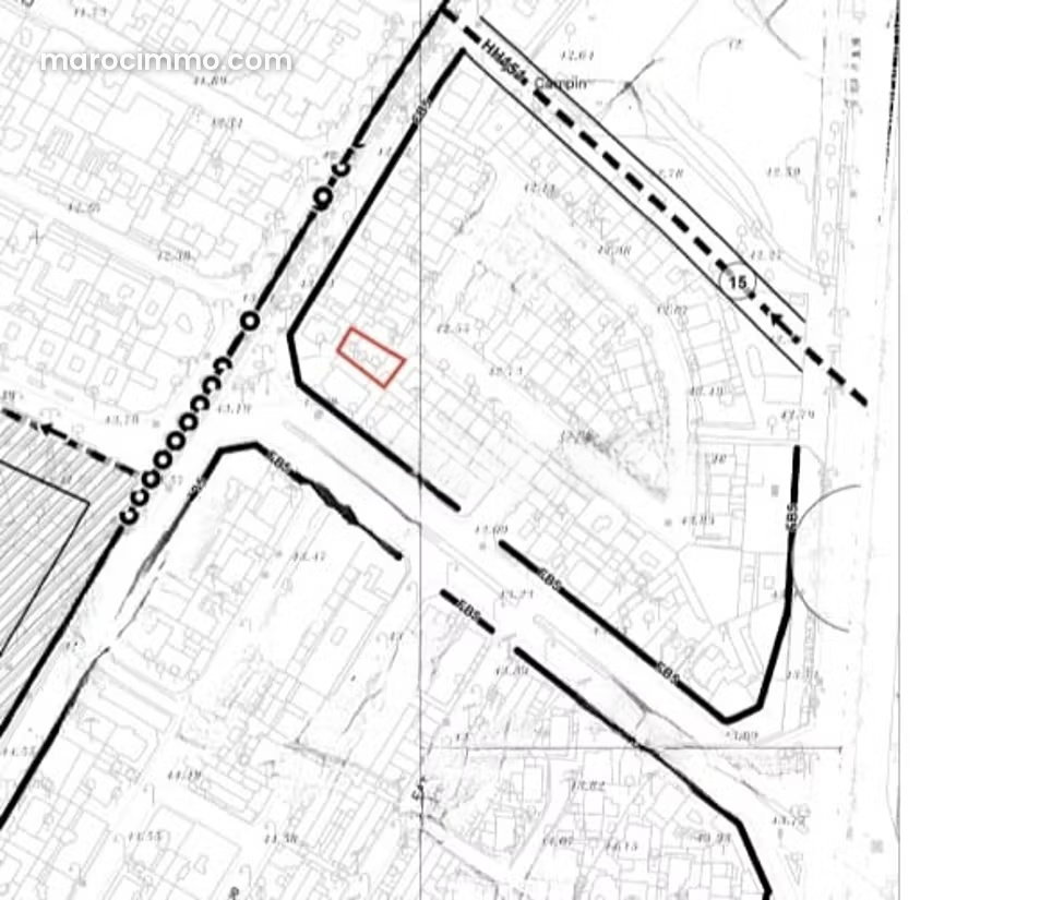 Terrain 310 m² Ferme Bretone, Casablanca, zone résidentielle — Casablanca