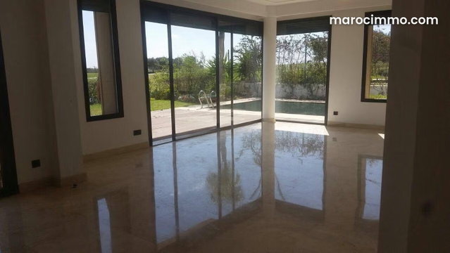 Villa de luxe front golf palmeraie ville verte — 3