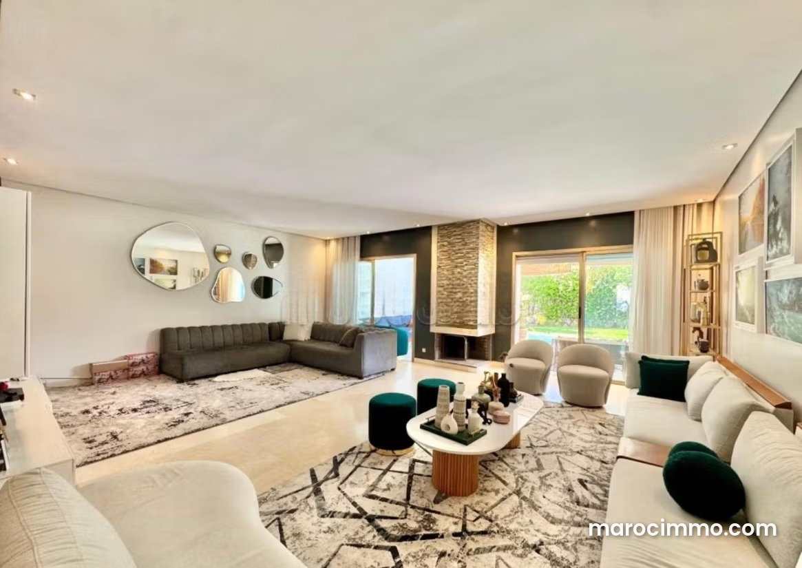 Villa 4 chambres avec piscine, Ville verte Bouskoura — Bouskoura