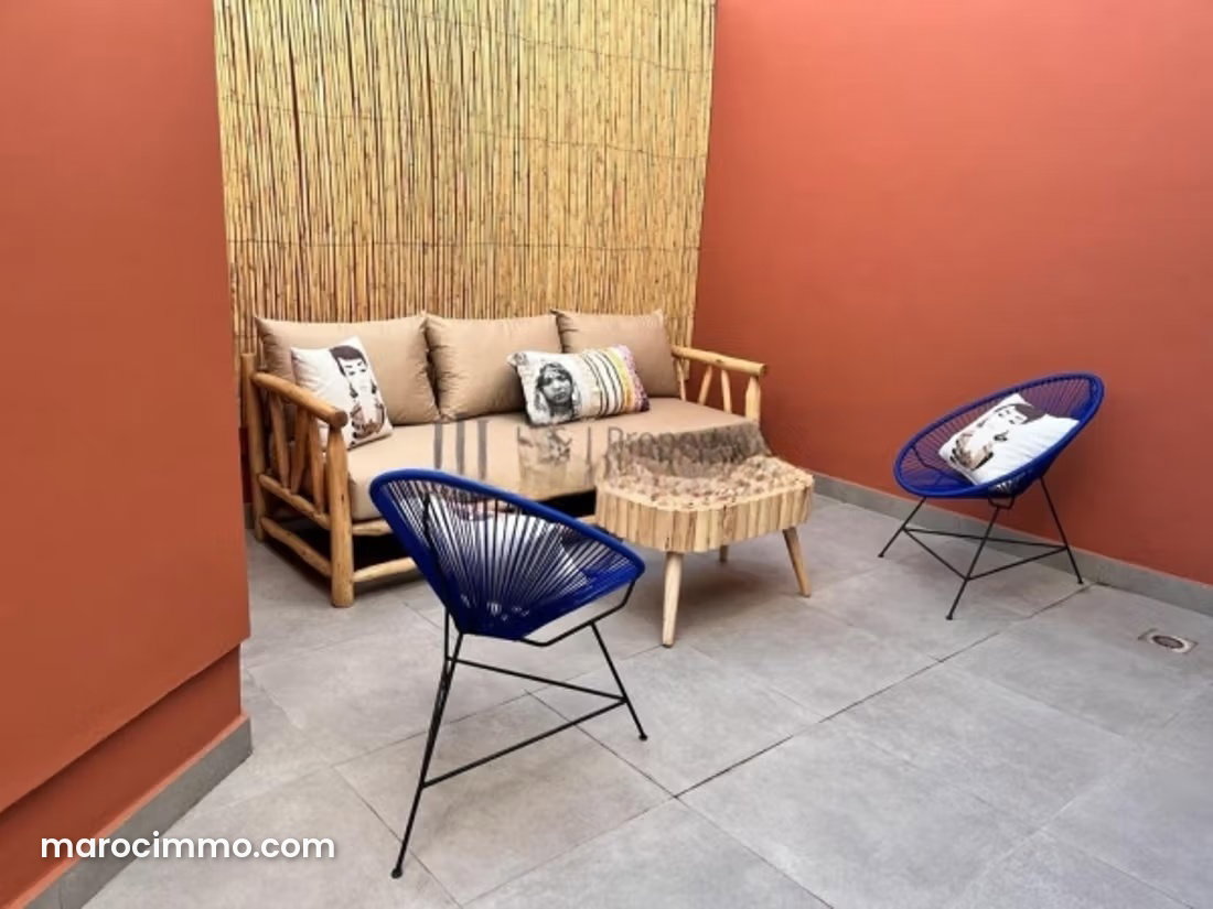Furnished 73 m² Apartment, 1 Bedroom, Oasis, Casablanca — Casablanca