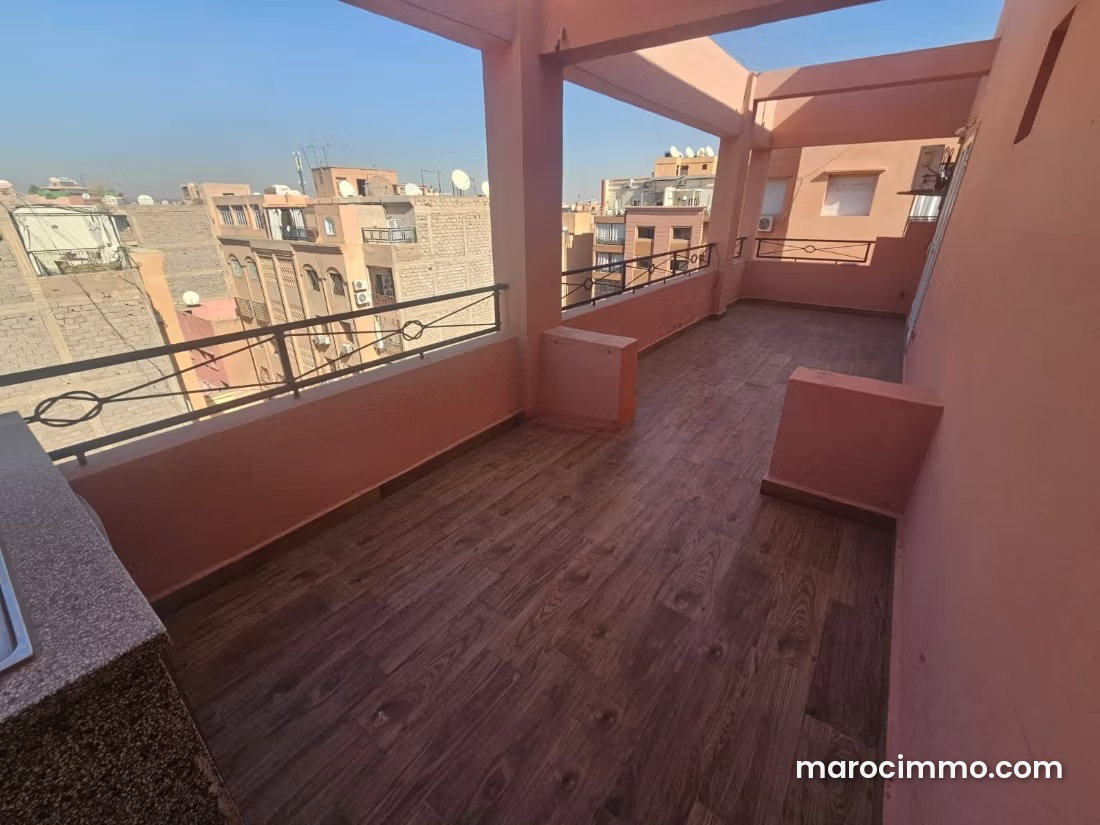 120 sqm Apartment with Terrace, Guéliz, Marrakech — Marrakesh