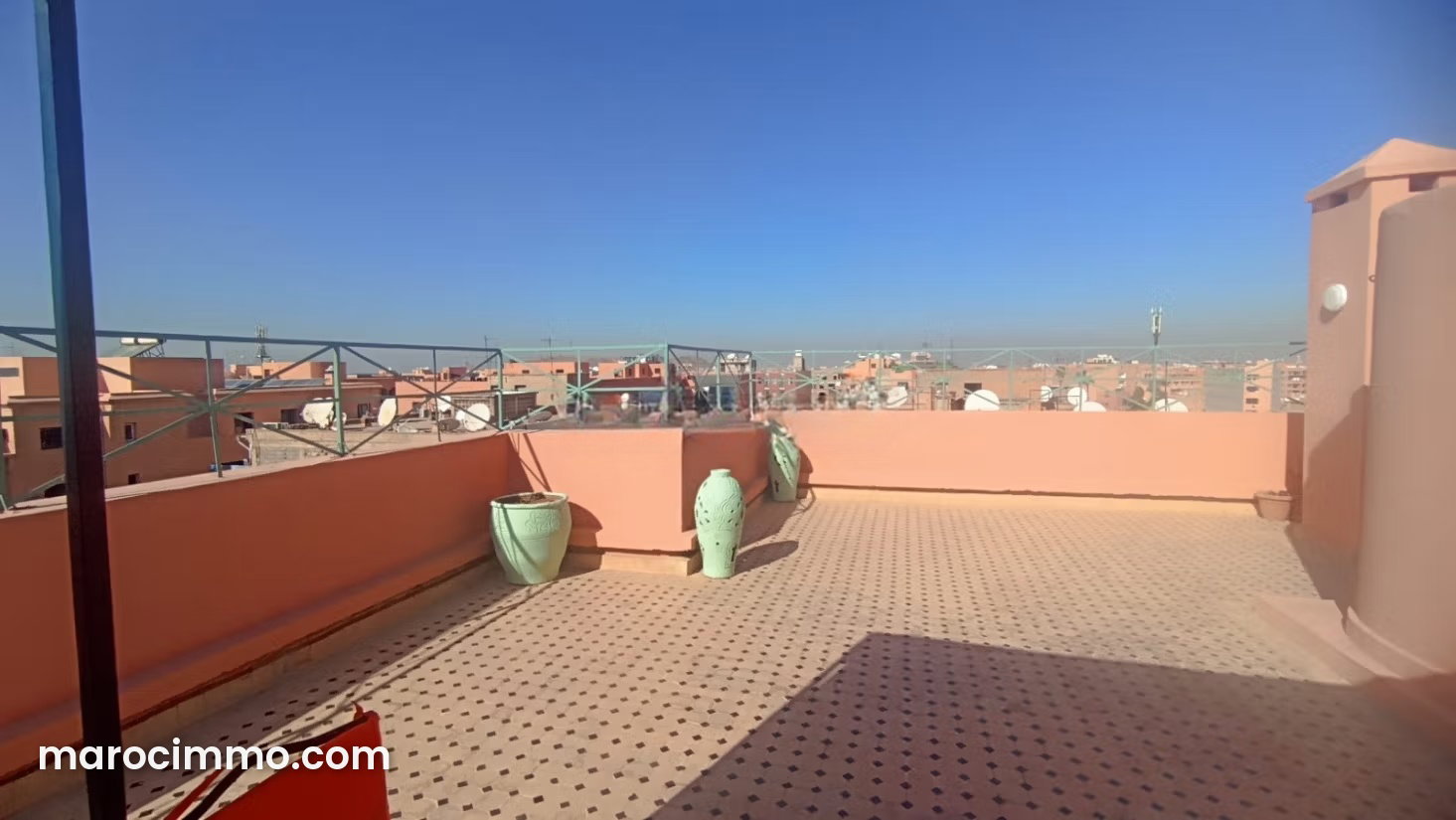 Furnished apartment with rooftop terrace in Gueliz, Marrakech — Marrakesh