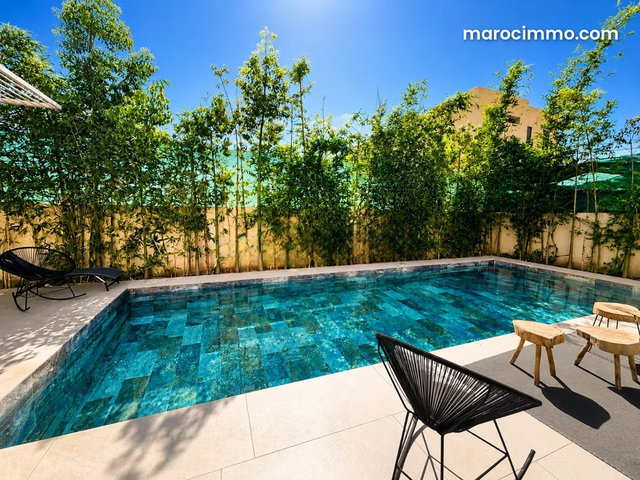 Amelkis 1: Villa à louer meublée 5Ch, Piscine 14X4 en L chauffée — 5