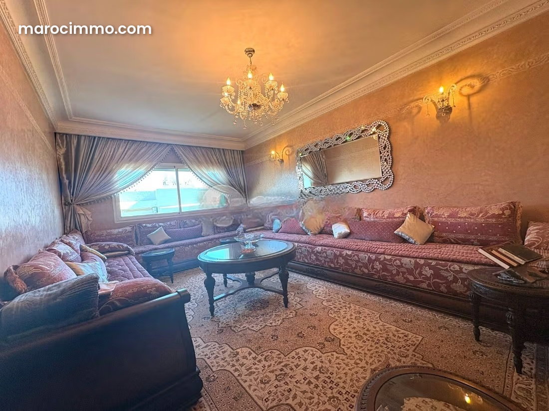 136 sqm Family Apartment with Terrace and Garage, Bachkou, Casablanca — Casablanca