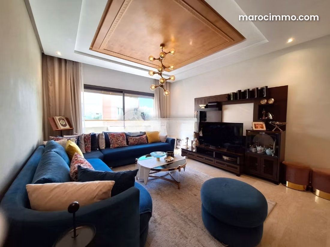 132 m² Apartment, 3 Bedrooms with Terrace, Val Fleuri, Casablanca — Casablanca