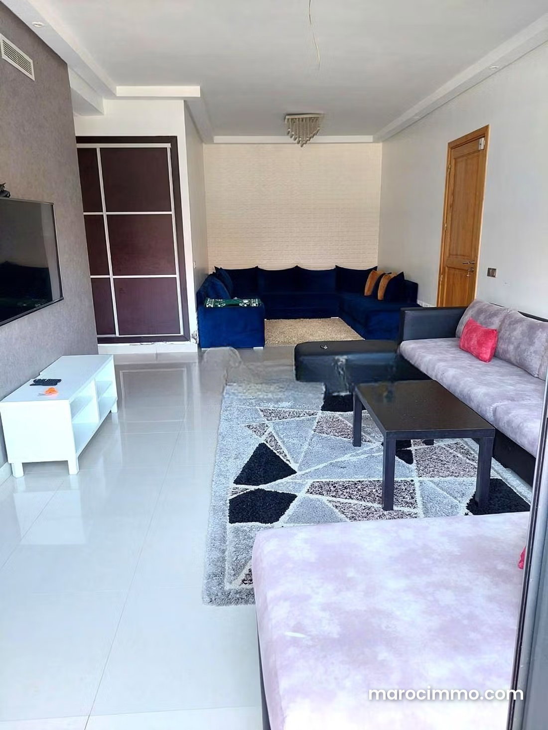 Appartement 97 m², 2 chambres, terrasses et piscine, Dar Bouazza — Dar Bouazza
