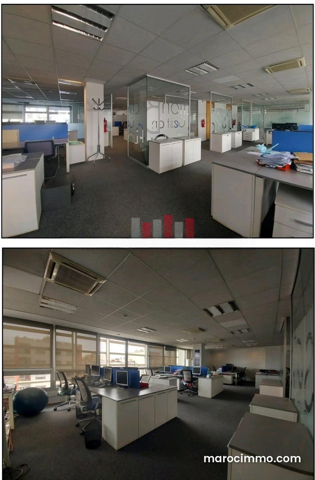 Plateau bureau premium de 420m2 à la location Bd Abdelmoumen — 2