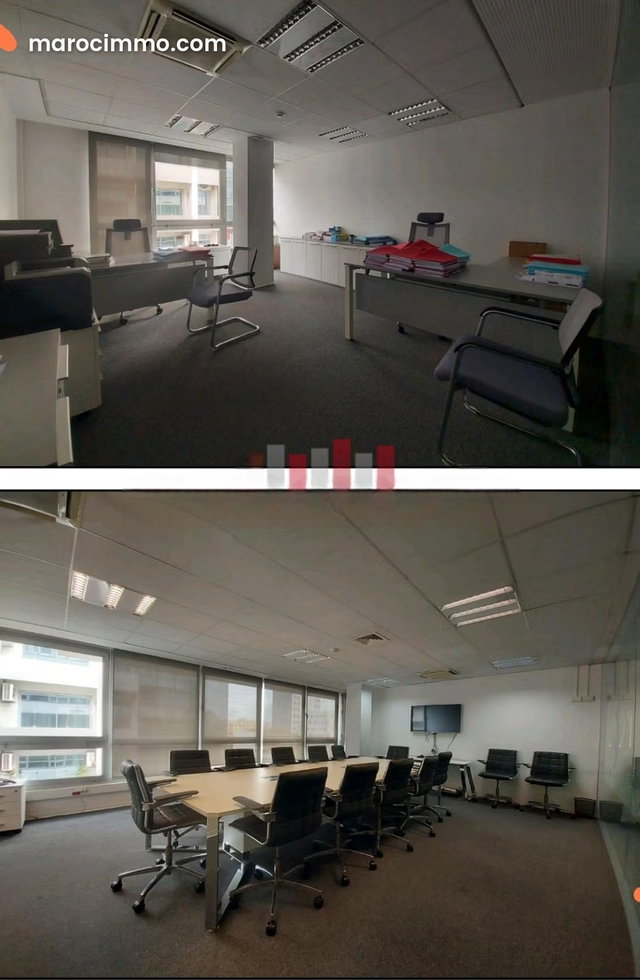 Plateau bureau premium de 420m2 à la location Bd Abdelmoumen — 3