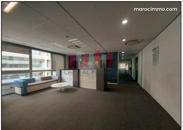 Plateau bureau premium de 420m2 à la location Bd Abdelmoumen — 5