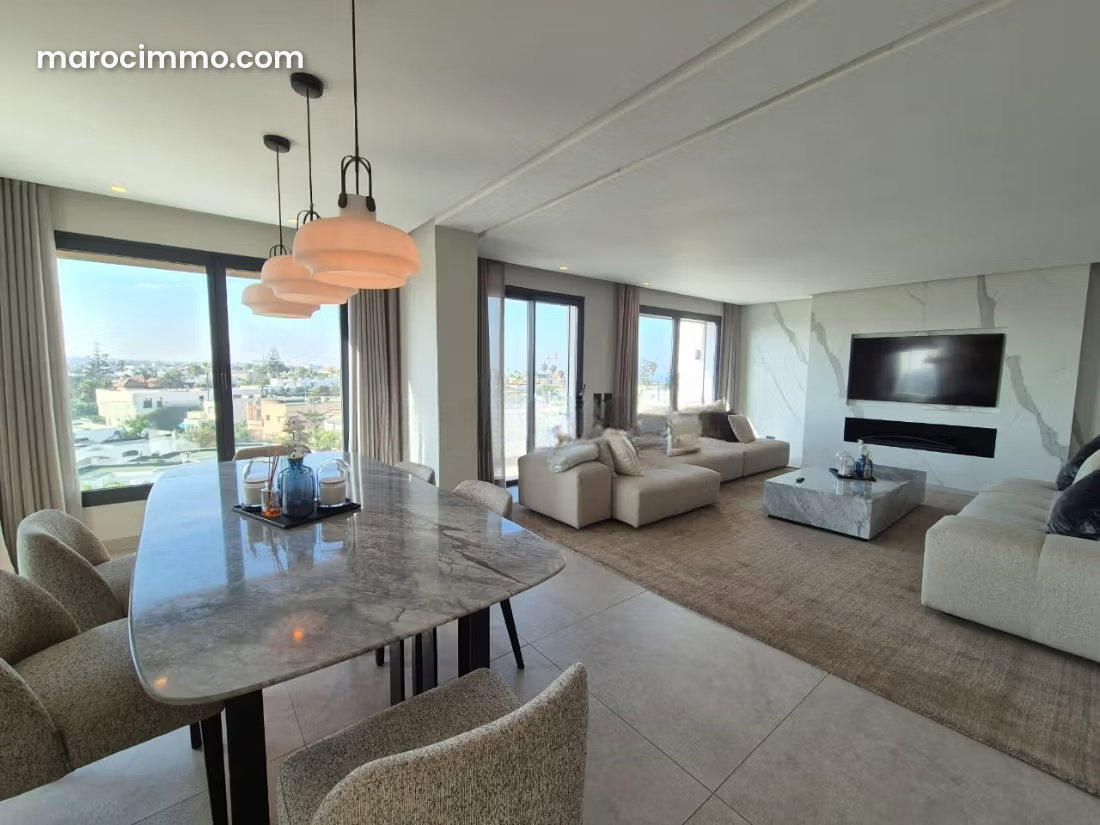 190 sqm Sea-View Apartment, Bourgogne, Casablanca — Casablanca