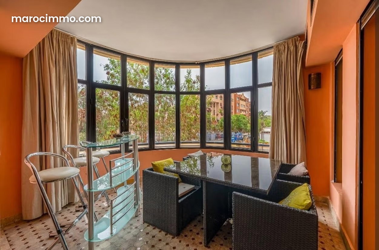 Furnished Apartment with Terrace in Guéliz, Marrakech — Marrakesh