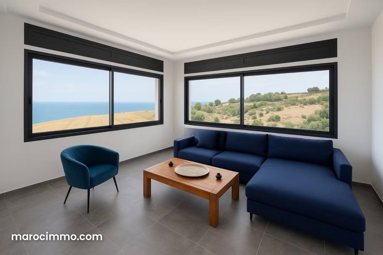 200 sqm Villa with Sea Views, Pool and Garden in Asilah — Asilah