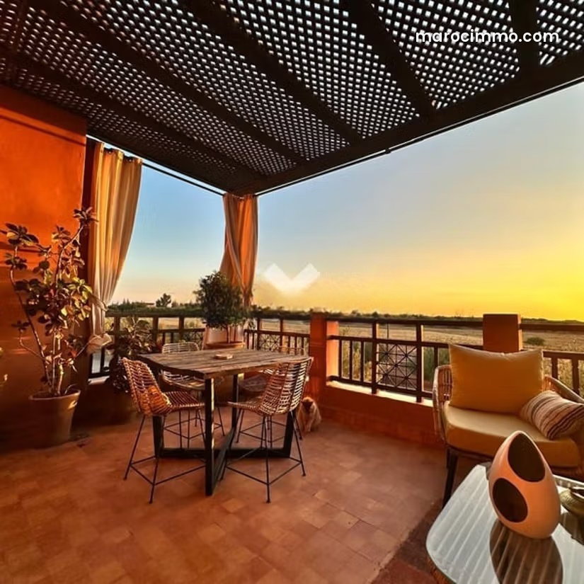 Appartement 2 chambres avec jardin et terrasse, Route d'Ourika — Marrakech