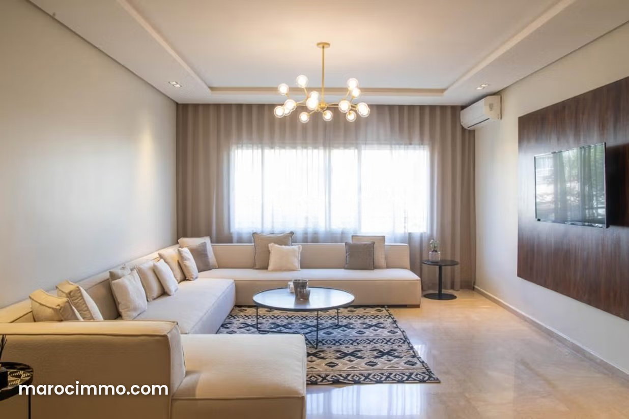 Appartement 170 m² meublé avec jardin, Aïn Diab, Casablanca — Casablanca