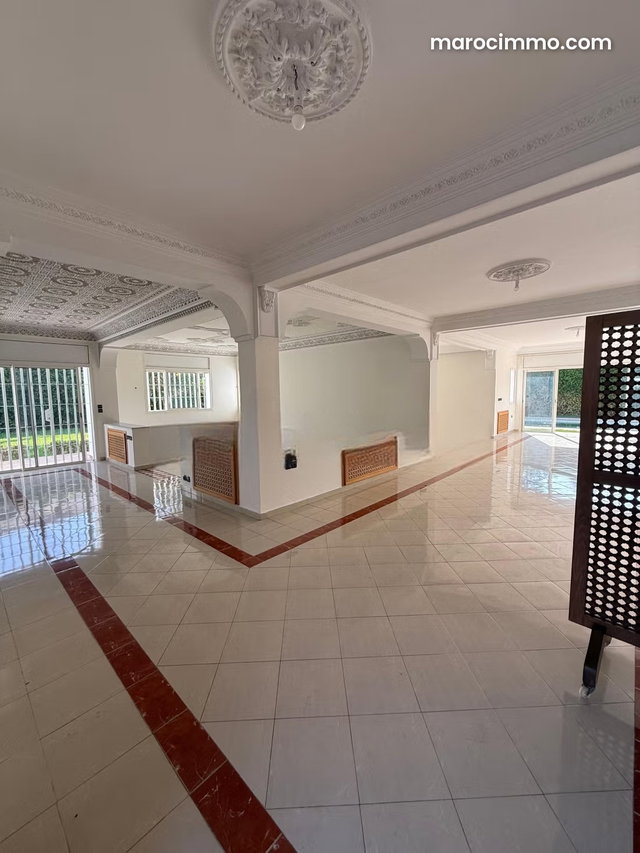 Luxurious 2000m² Villa FOR RENT in Souissi RABAT — 3