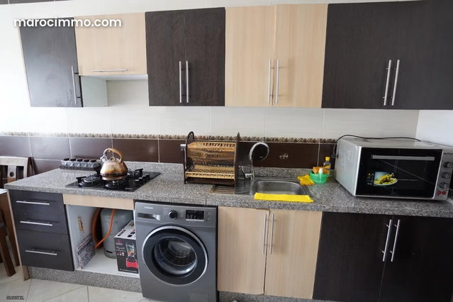 Appartement à louer à Ahrik – Martil, composé d’une chambre et de deux salons — 3