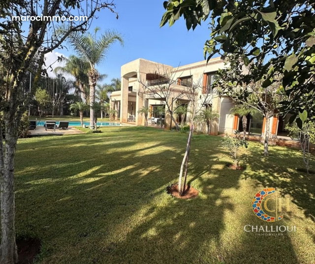 Vente villa moderne orangeraie — 2