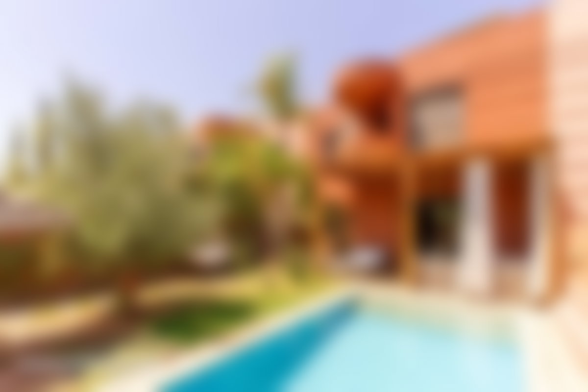 Maison avec piscine et vue Atlas Route de Fès Marrakech