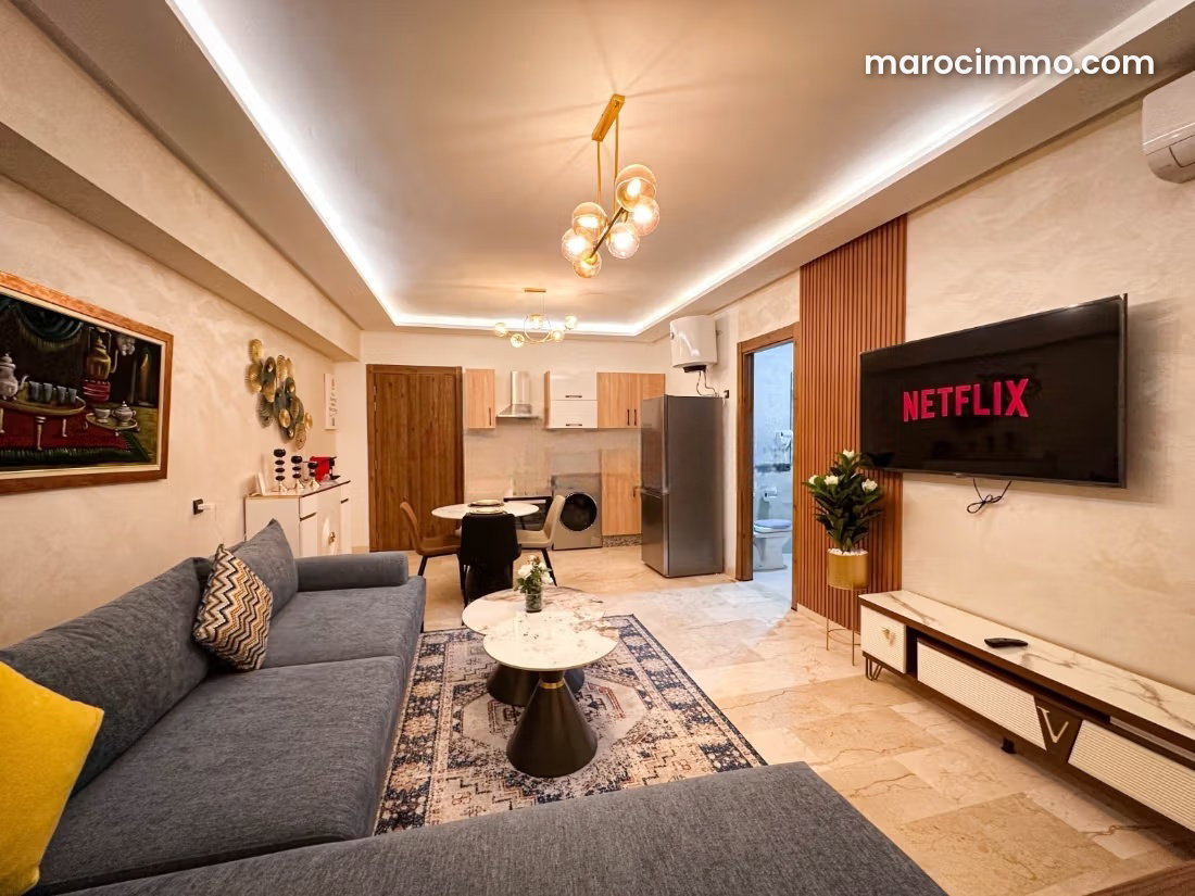 Furnished 48 m² apartment, Guéliz, Marrakech — Marrakesh