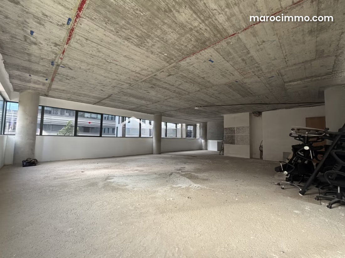 Bureau 136 m² à louer, Casablanca Finance City, quartier d'affaires — Casablanca