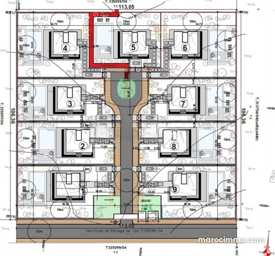 12,000 m² Plot on the Ourika Road, Marrakech, Building Permit Obtained — Marrakesh