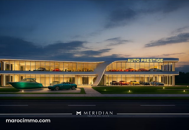 Terrain Signature 4782m² sur blvd Ain Diab — 4