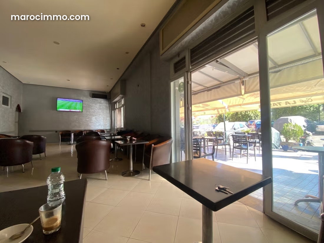 Café 90 m² à vendre, Azzouzia, Marrakech, flux garanti — Marrakech