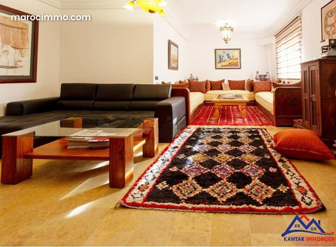Appartement 137 m² avec terrasse à Majorelle Marrakech — Marrakech