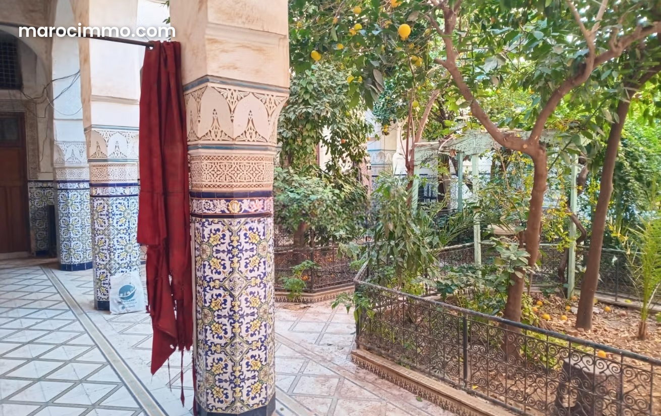 Riad to Renovate in Marrakech Medina, Kennaria District — Marrakesh