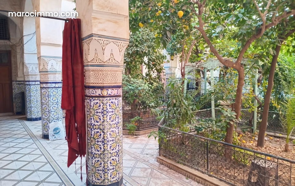 Authentique riad a la vente place jemaa el fna