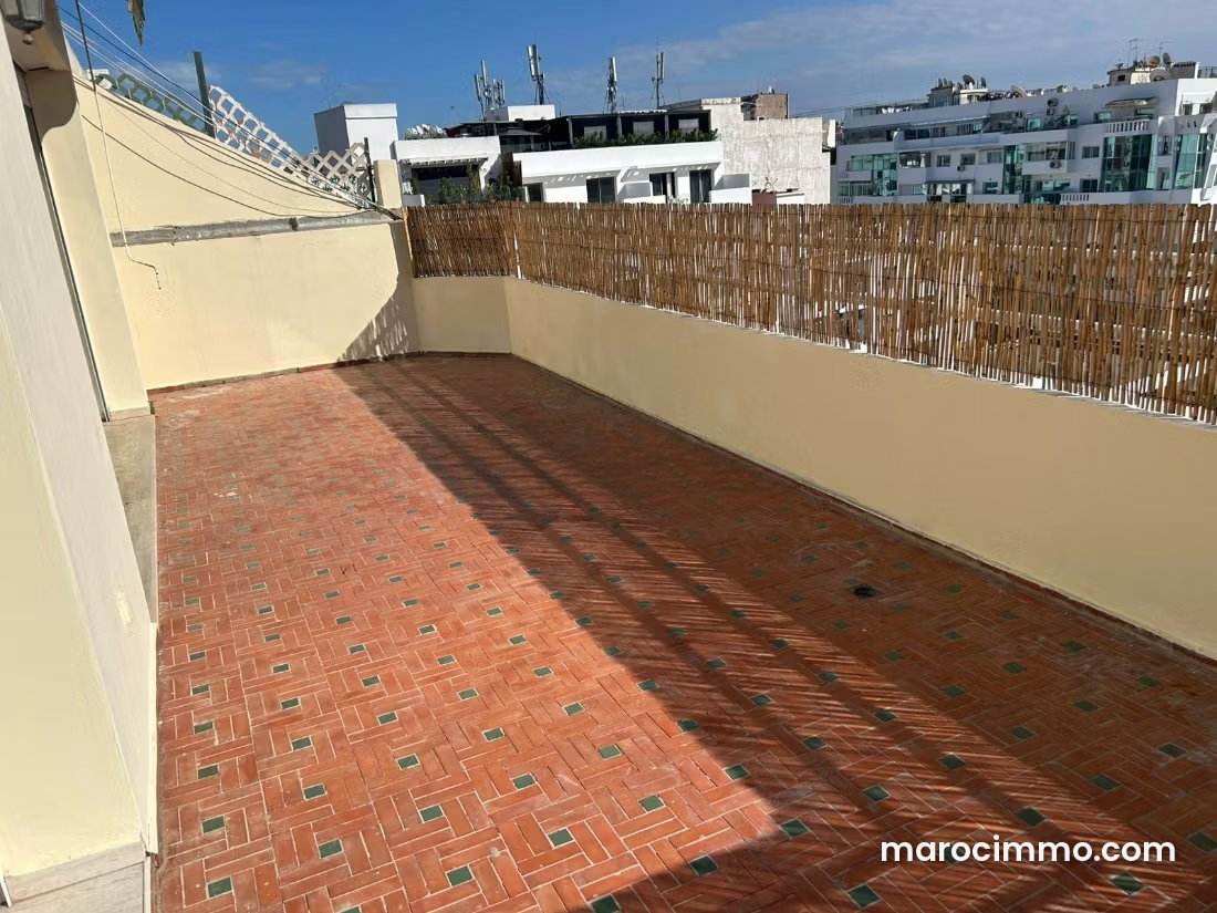 140 m² Apartment with Terrace in the Heart of Gauthier, Casablanca — Casablanca