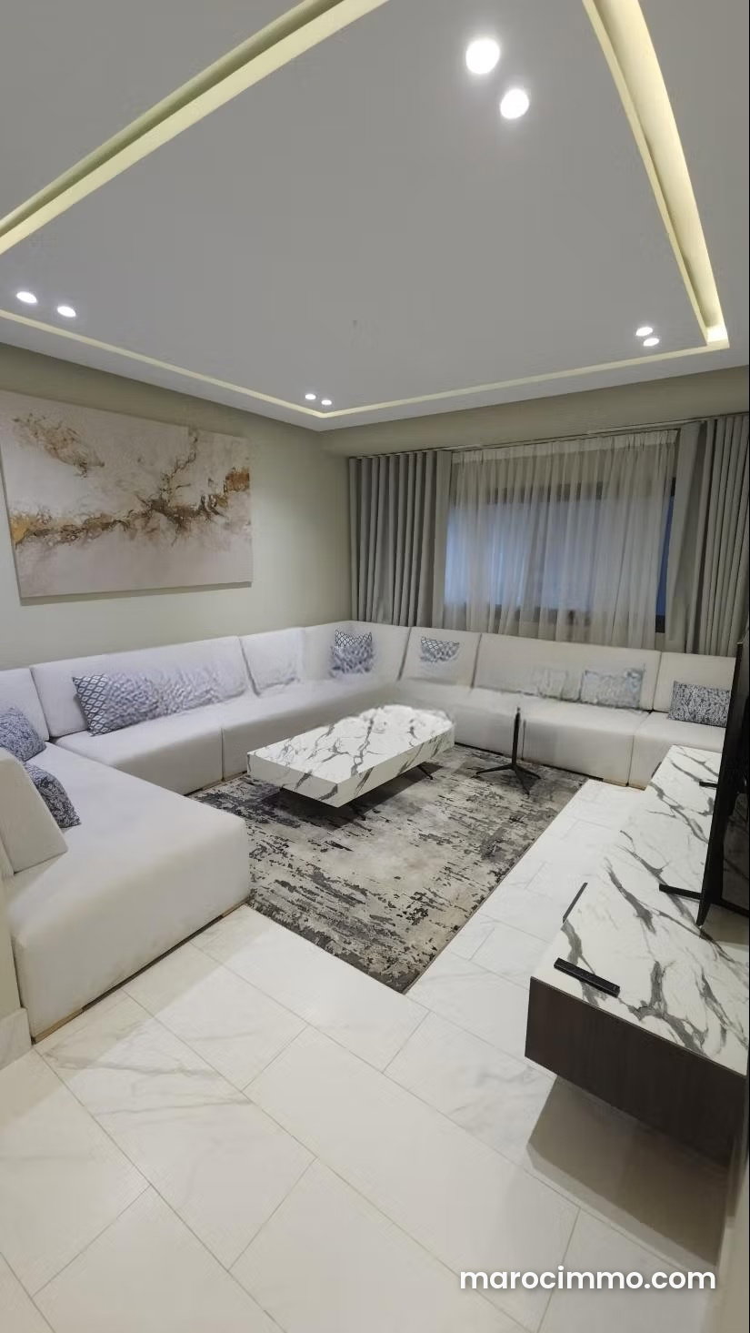 Two-bedroom apartment with swimming pool, Marjane, Tangier — Tangier