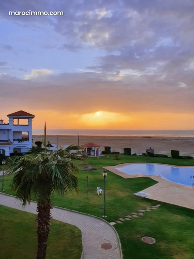 Asilah Beralmar Tourist Project 3 Bedroom Apartment Secure Residence 24/7 Security Directly on the Beach — 4