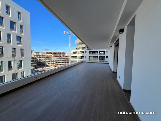 Appartement en location à Casablanca Finance City. 4 pièces confortables. Climatisation et piscine — 2