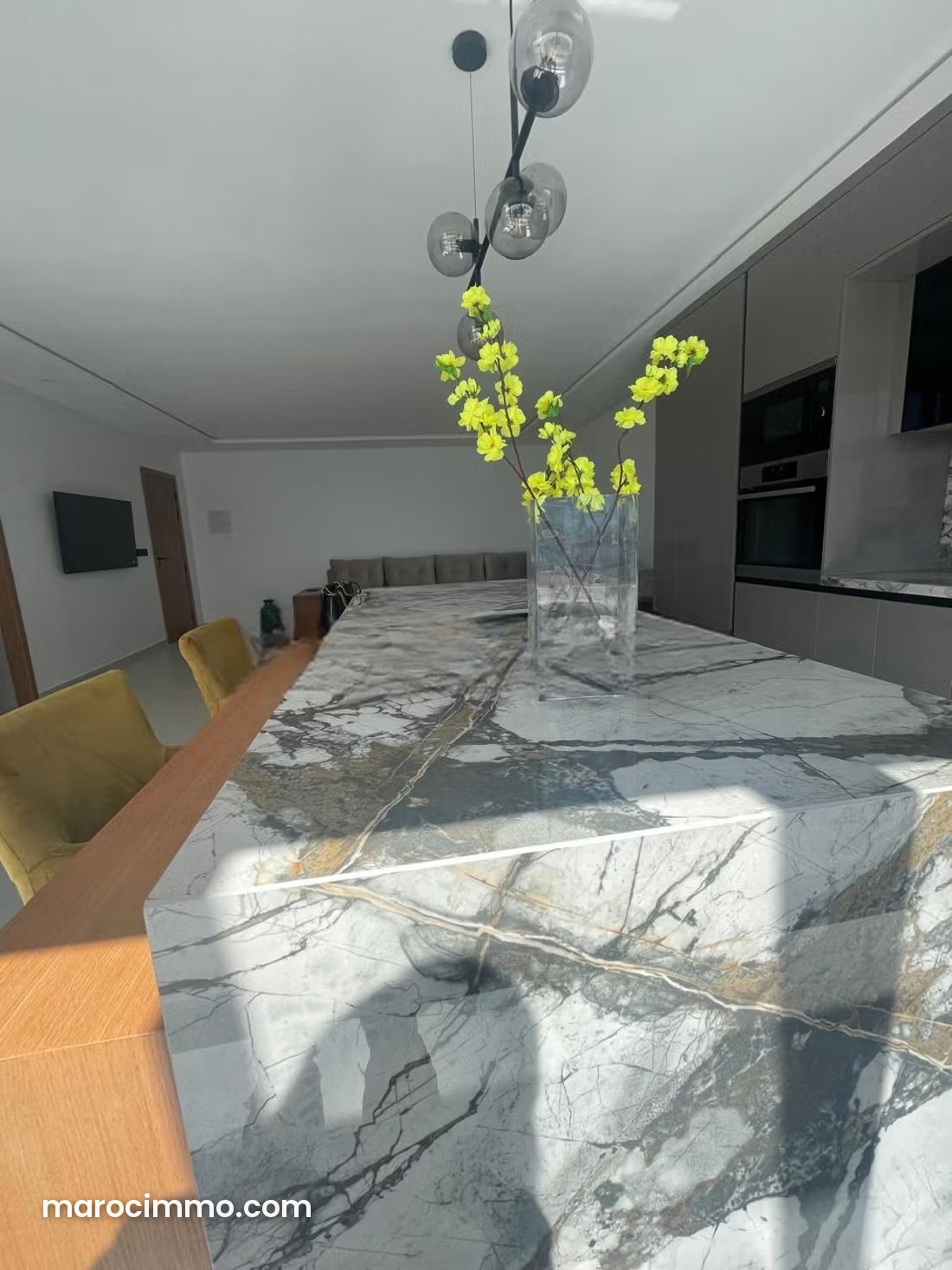 Furnished 110 sqm loft with sea view, De La Plage district, Tangier — Tangier