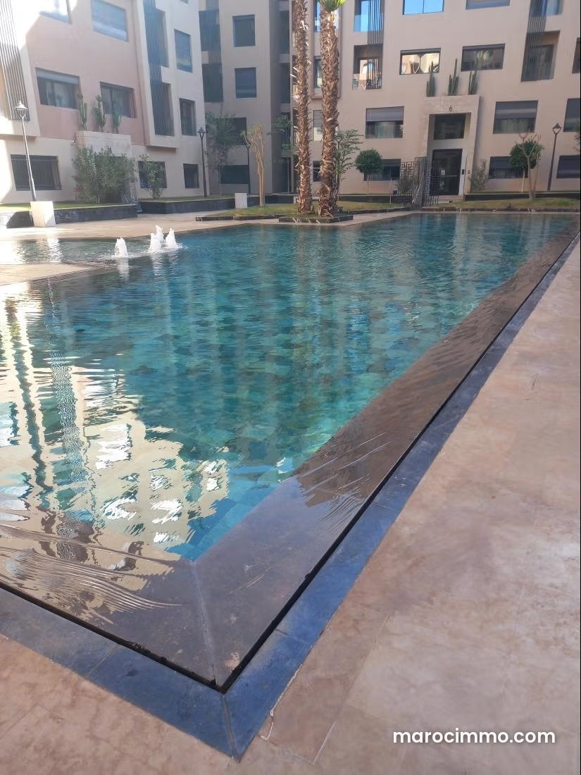 Furnished 2-Bedroom Apartment with Swimming Pool, El Ghoul, Marrakech — Marrakesh