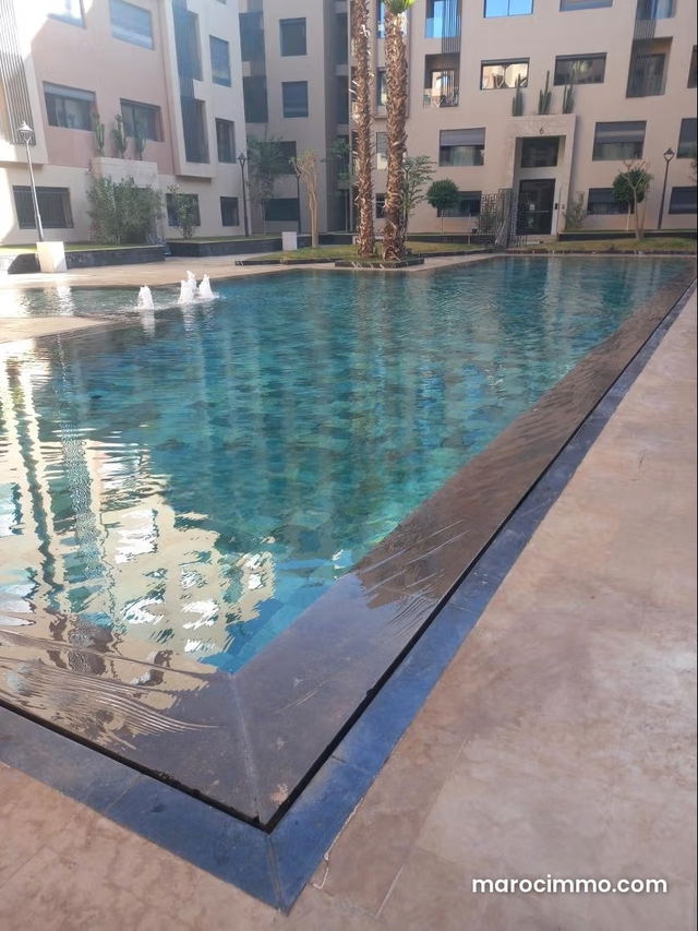 A louer cet appartement NEUF 2 chambres longue D — Marrakech