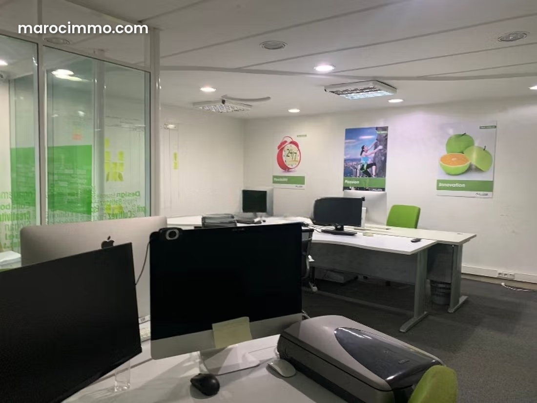 150 m² Office for Rent in Casablanca’s Quartier des Hôpitaux — Casablanca